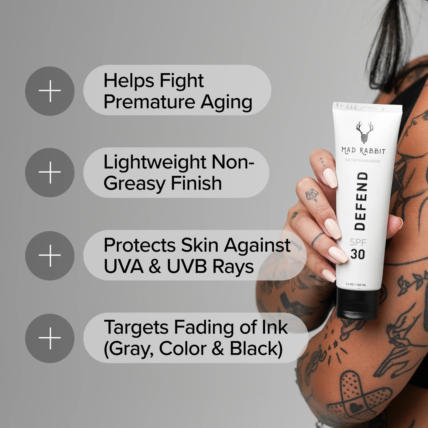 SPF 30 Tattoo Sunscreen