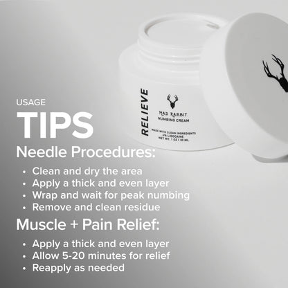 Numbing Cream with Menthol For Bundle