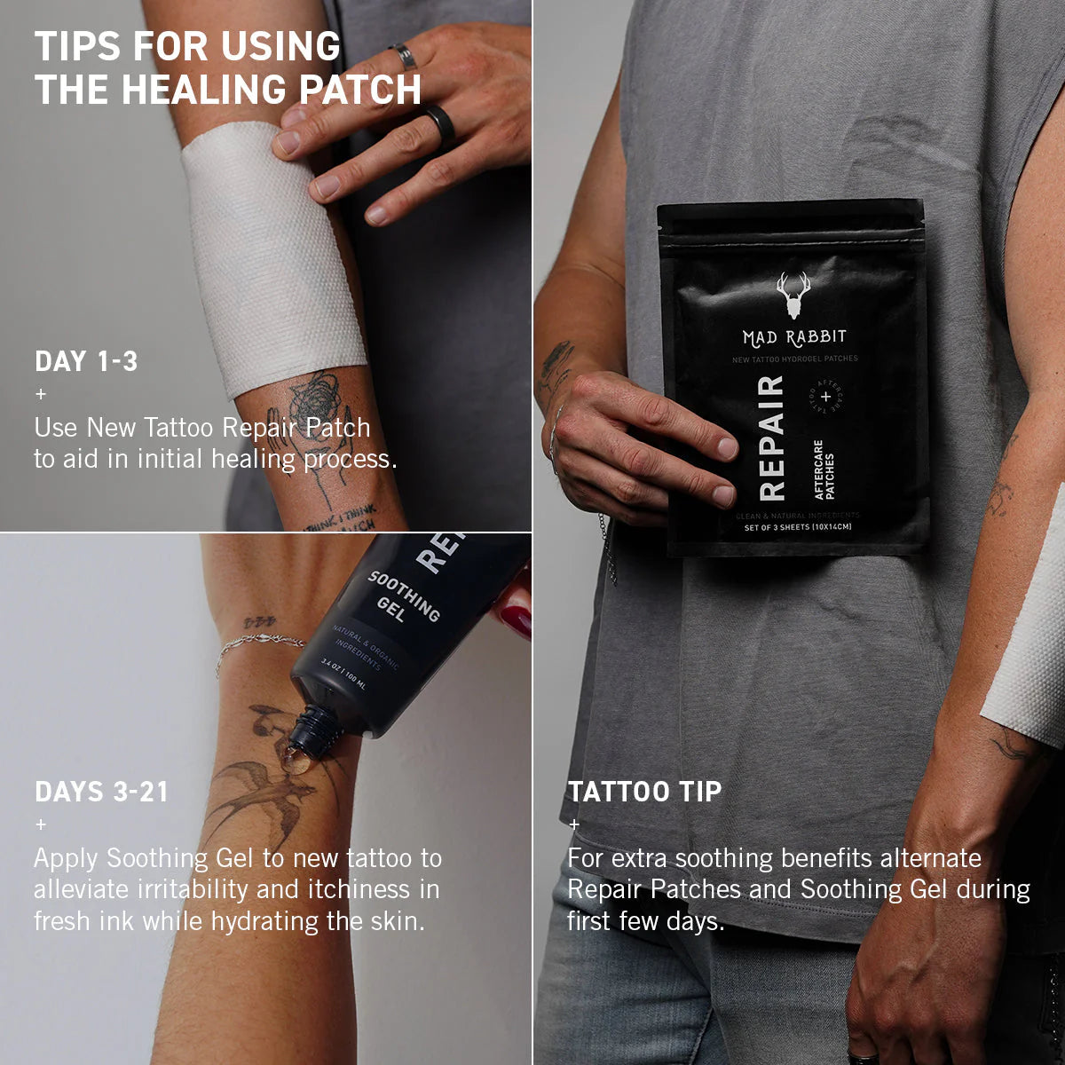 New Tattoo Repair Patches for Bundle